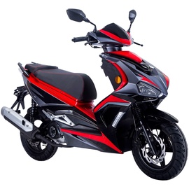 GT UNION Striker 50 ccm 3,0 PS 45 km/h schwarz/rot