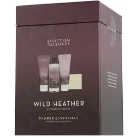Scottish Fine Soaps Wild Heather Set Pamper Essentials 100 ml + 40 g