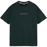 Scotch & Soda Core Logo Front Dunkelgrün M