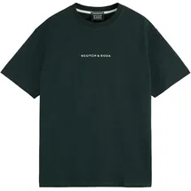 Scotch & Soda Core Logo Front Dunkelgrün M