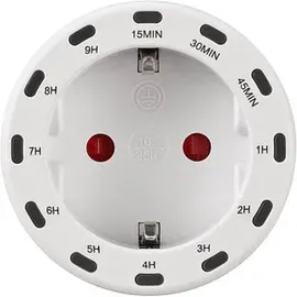 Brennenstuhl Countdown Timer-Steckdose Weiß