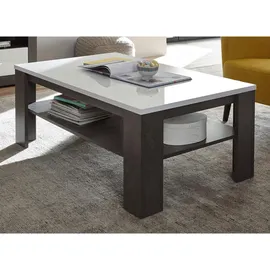 furn.design Couchtisch Weiß Hochglanz, Grau, Stone Beistelltisch 118 x 72 cm, Wohnzimmer, Wohnzimmertische, Couchtische