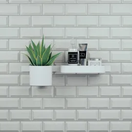 Hansgrohe WallStoris Ablagekorb, 27913670, Accessoires, Mattweiß,