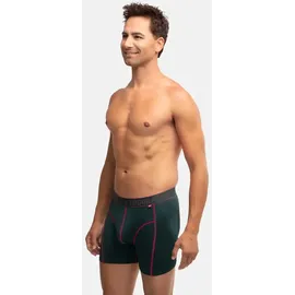Danish Endurance Boxershorts Sports Trunks rot / schwarz 4XL 6er Pack