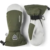 Hestra Army Leather Heli Ski Handschuhe (Größe 6, oliv)