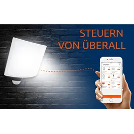 LINK2HOME WiFi LED Sensorleuchte 28W anthrazit