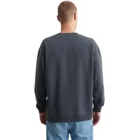 Marc O'Polo Sweatshirt mit Ton-in-Ton-Stickerei, Gr. XL, true navy,