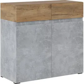 INOSIGN Kommode »Rimini« Breite 90 cm grau