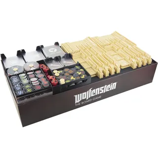 Feldherr Schaumstoff-Set + Organizer kompatibel mit Wolfenstein: The Board Game - Grundspielbox