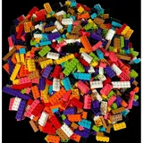 LEGO Bausteine gemischt - 1 Kilo ca. 500 Steine - Grundbausteine (LEGO Classic)