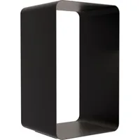 Kratki Holzkorb O-Form Stahl 76 cm x 40 cm Schwarz