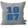 Hamburger SV Dekokissen 1887 blau Unisex 1 Stk.