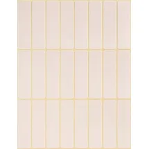 Avery Zweckform Adressetiketten 3336 Weiß 50,0 x 14,0 mm 28 Blatt 672 St.
