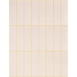 Avery Zweckform Adressetiketten 3336 Weiß 50,0 x 14,0 mm 28 Blatt 672 St.