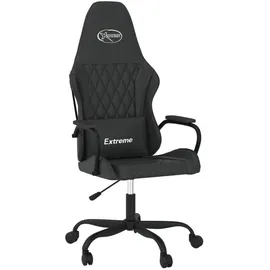 vidaXL Gaming-Stuhl mit Massagefunktion Kunstleder Schwarz