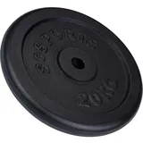 ScSPORTS ScSPORTS® Hantelscheiben 20kg 30mm Gusseisen Gewichtsscheiben Gewichte Hantel