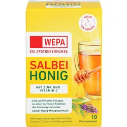 Wepa Salbei+honig+vit.c+zink Pulver 100 G