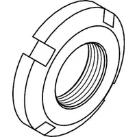 Industrial Quality Supplies DIN 981 Nutmutter, 14H KM1 M12x1