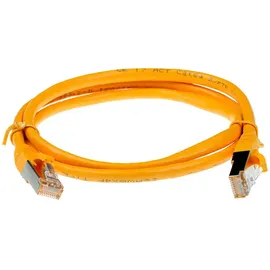 Act Yellow 15 meter LSZH SFTP CAT6A patch cable snagless with RJ45 connectors s/ftp Cat6a 15 m), Netzwerkkabel Gelb