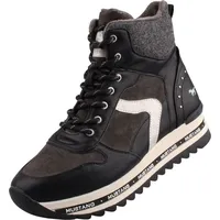 Mustang Damen High Top Sneaker Schwarz, 36