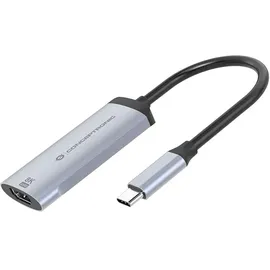 Conceptronic USB-C-auf-HDMI 2.1 Adapter 3,02 m Grau