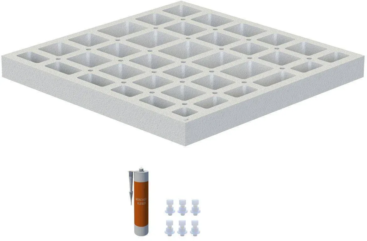 Schedel Unterbauelementsystem mit Wabentechnik 900 x 900mm - Neutral
