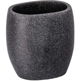 Wenko Zahnputzbecher Puro anthrazit