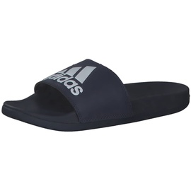 adidas Unisex Adilette Comfort Sneakers, Shadow Navy/Ftwr White/Shadow Navy, 39