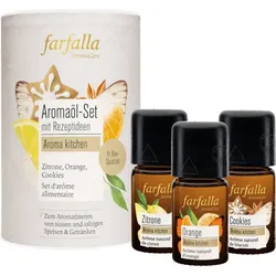 Farfalla Aromaöl-Set mit Rezeptideen