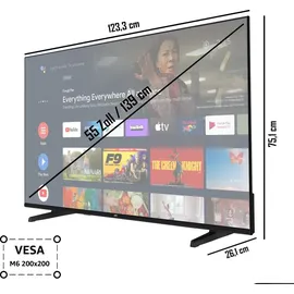 JVC LT-55VA3355 55" LED 4K UHD Android Smart TV