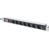 Digitus Steckdosenleiste 2 m Schwarz 7 St.