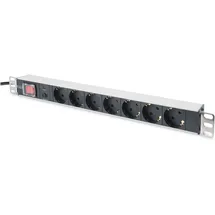 Digitus Steckdosenleiste 2 m Schwarz 7 St.