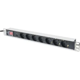 Digitus Steckdosenleiste 2 m Schwarz 7 St.