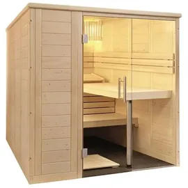 Harvia Alaska Mini Massivsauna aus Fichte Saunakabine ca. 160x110x204 cm