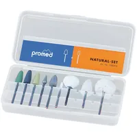 Promed Natural Schleifkörper-Set / 9 Stück