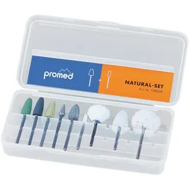 Promed Natural Schleifkörper-Set / 9 Stück