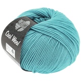 LANA GROSSA Cool Wool Uni | Extrafeine Merinowolle waschmaschinenfest und filzfrei | Handstrickgarn aus 100% Schurwolle (Merino extrafein) | 50g Wolle zum Stricken & Häkeln | 160m Garn