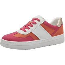 Marco Tozzi Sneaker Damen Weite E Mehrfarbig/White/Berry 39