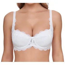 SUSA Wiesn-Zauber Push up Dirndl BH 8033 weiß 80A