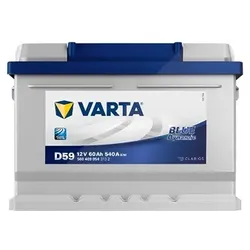 Varta Starterbatterie Blue Dynamic 60Ah 540A D59 [Hersteller-Nr. 5604090543132] für Alfa Romeo, Alpina, Audi, Austin, Auverland, Bedford, BMW, Cadilla