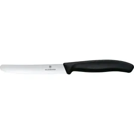 Victorinox Swiss Classic Tomatenmesser 11 cm 6-tlg. Schwarz/Silber