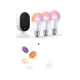 WIZ Security Camera Starter-Set WiFi Weiß