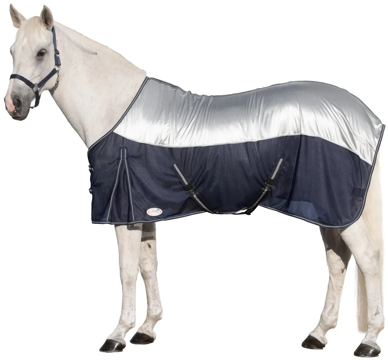 IRISh INNOVATION Fliegendecke Cooler navy/silver 155 cm