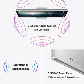 Apple Studio Display 27" (2022) Nanotexturglas neigbar MMYW3D/A