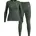 SET FUNDAMENTALS PERFORMANCE WARM WOMEN Longsleeve Hose Grün L