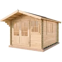 Alpholz Premium Gartenhaus-Set Gabriel 3x4m inkl. Boden & Dach
