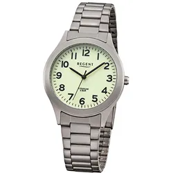 Regent Herren Armbanduhr F-1294 Titan