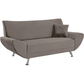 Home Affaire 2-Sitzer Saltare Kunstleder 174 x 78 x 82 cm Braun