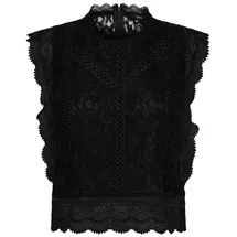 Only Onlkaro Blusentop Schwarz XS