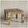 KADIMA DESIGN Rustikaler Couchtisch 60 x 60 x 47 cm Braun